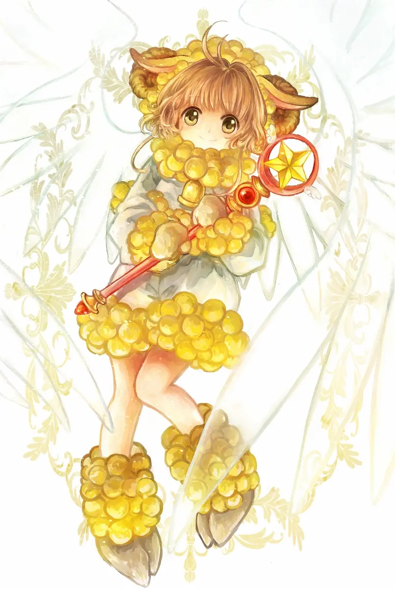 カードキャプターさくら、木之本桜のイラスト